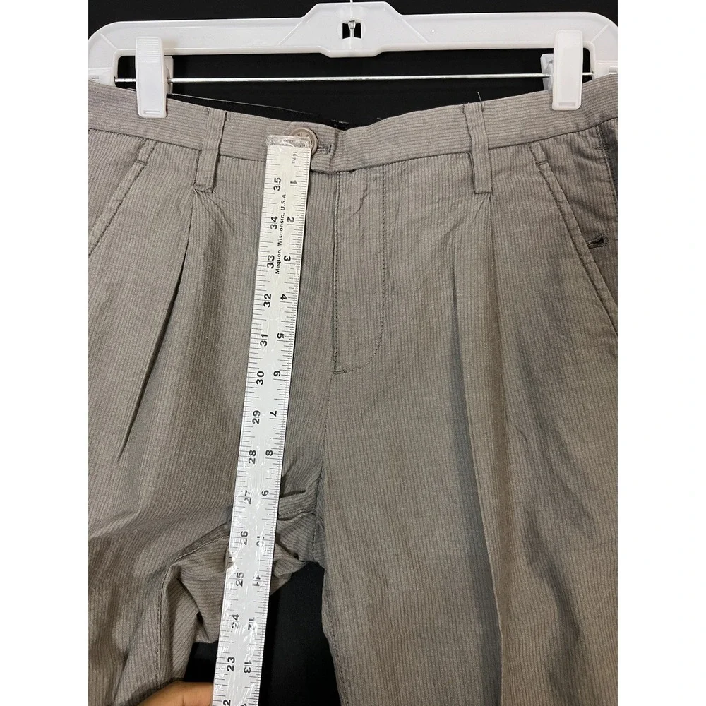 Armani Exchange A|X Men's 29 Short Gray Vertical‎ Pinstripe Chino Pants